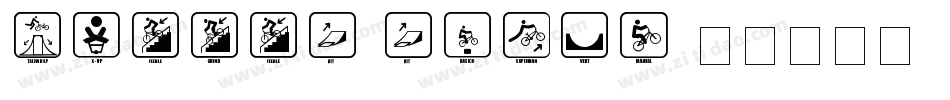 Iconos Skate字体转换